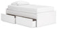 Onita Twin Platform Bed with 1 Side Storage Signature Design by Ashley®