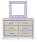 Zyniden Dresser and Mirror Signature Design by Ashley®