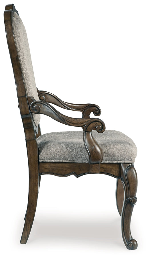Maylee Dining UPH Arm Chair (2/CN) Signature Design by Ashley®