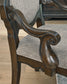 Maylee Dining UPH Arm Chair (2/CN) Signature Design by Ashley®