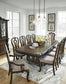 Maylee Dining Table and 10 Chairs Signature Design by Ashley®