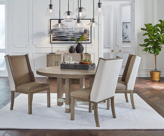 Chrestner Round Dining Room Table Signature Design by Ashley®