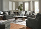 Karinne Sofa, Loveseat, Chair and Ottoman Signature Design by Ashley®