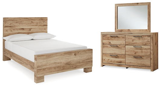 Hyanna Full Panel Bed with Mirrored Dresser Signature Design by Ashley®