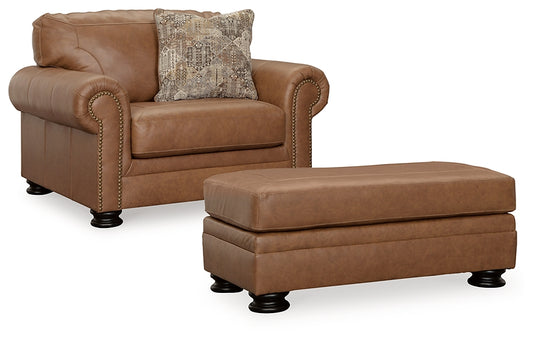 Carianna Chair and Ottoman Signature Design by Ashley®