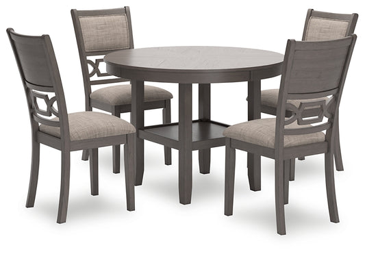 Wrenning Dining Room Table Set (5/CN) Signature Design by Ashley®