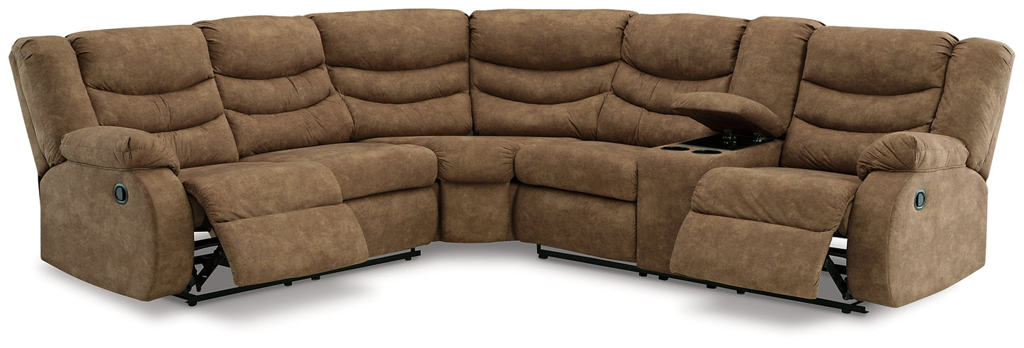Partymate 2-Piece Sectional with Recliner Signature Design by Ashley®