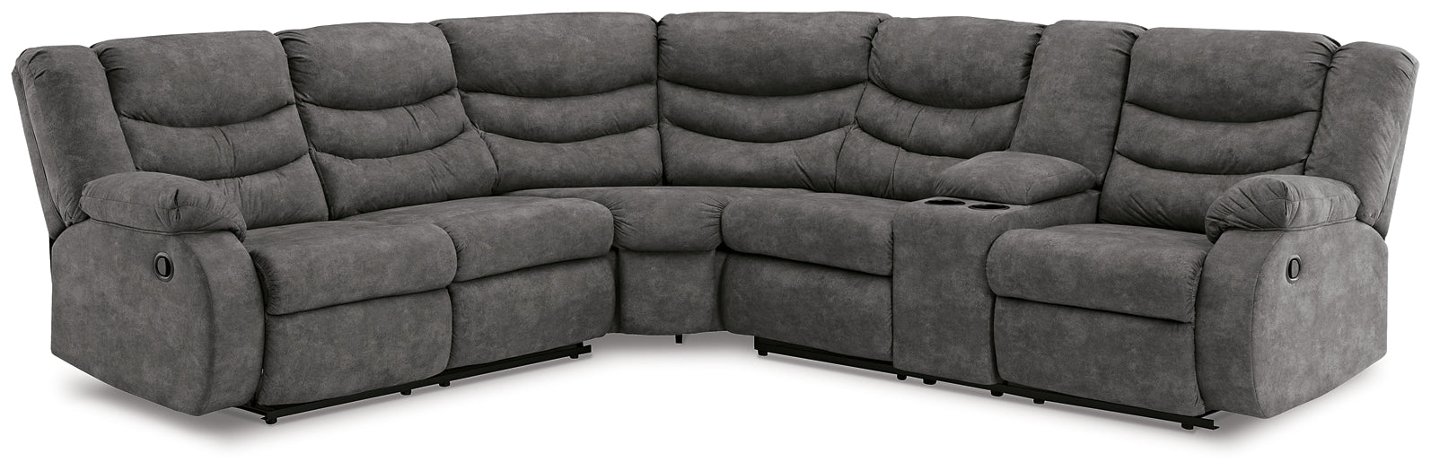 Partymate 2-Piece Sectional with Recliner Signature Design by Ashley®