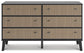 Charlang Full Panel Platform Bed with Dresser, Chest and Nightstand Signature Design by Ashley®