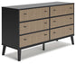 Charlang Queen Panel Platform Bed with Dresser and Chest Signature Design by Ashley®