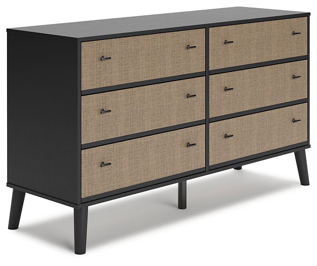 Charlang Full Panel Platform Bed with Dresser, Chest and 2 Nightstands Signature Design by Ashley®