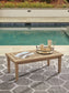 Clare View Outdoor Sofa with Coffee Table Signature Design by Ashley®