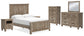 Yarbeck Queen Panel Bed with Mirrored Dresser, Chest and 2 Nightstands Signature Design by Ashley®