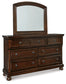 Robbinsdale Dresser and Mirror Signature Design by Ashley®