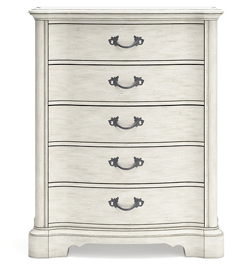 Arlendyne King Upholstered Bed with Mirrored Dresser, Chest and Nightstand Signature Design by Ashley®