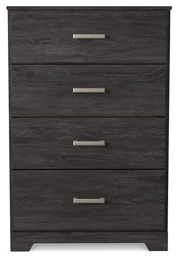 Belachime Twin Panel Bed with Mirrored Dresser, Chest and Nightstand Signature Design by Ashley®
