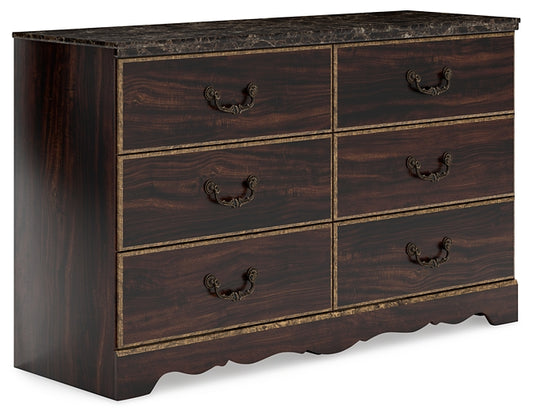 Glosmount Six Drawer Dresser Signature Design by Ashley®
