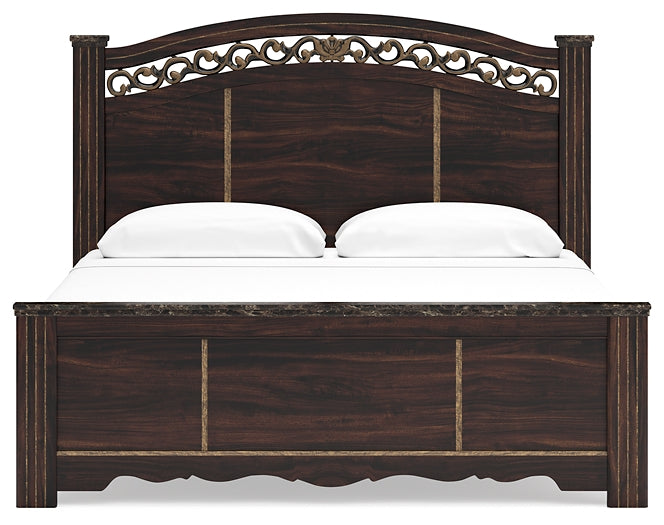 Glosmount Queen Poster Bed Signature Design by Ashley®