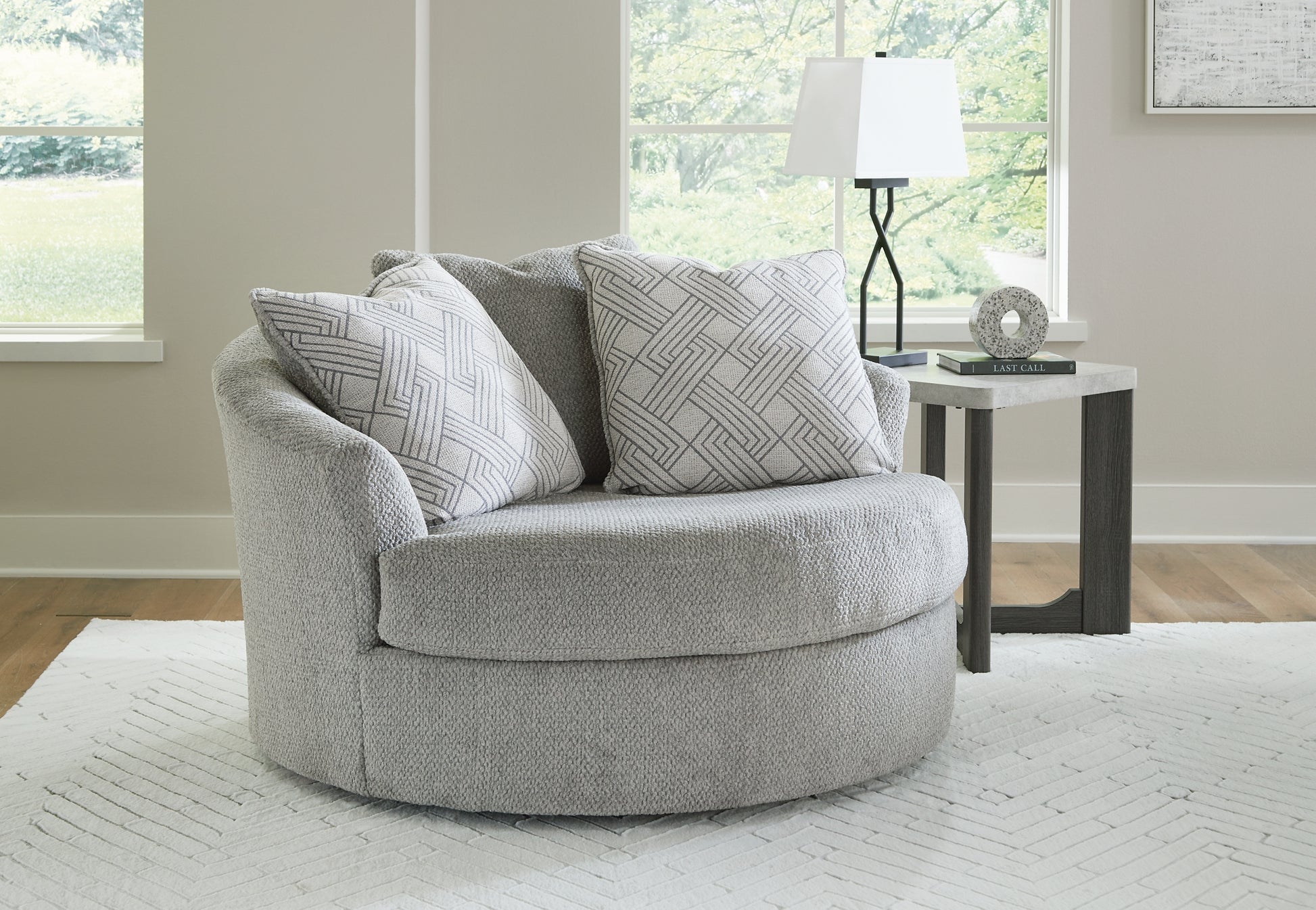 Casselbury Chair and Ottoman Signature Design by Ashley®