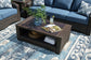 Windglow Rectangular Cocktail Table Signature Design by Ashley®