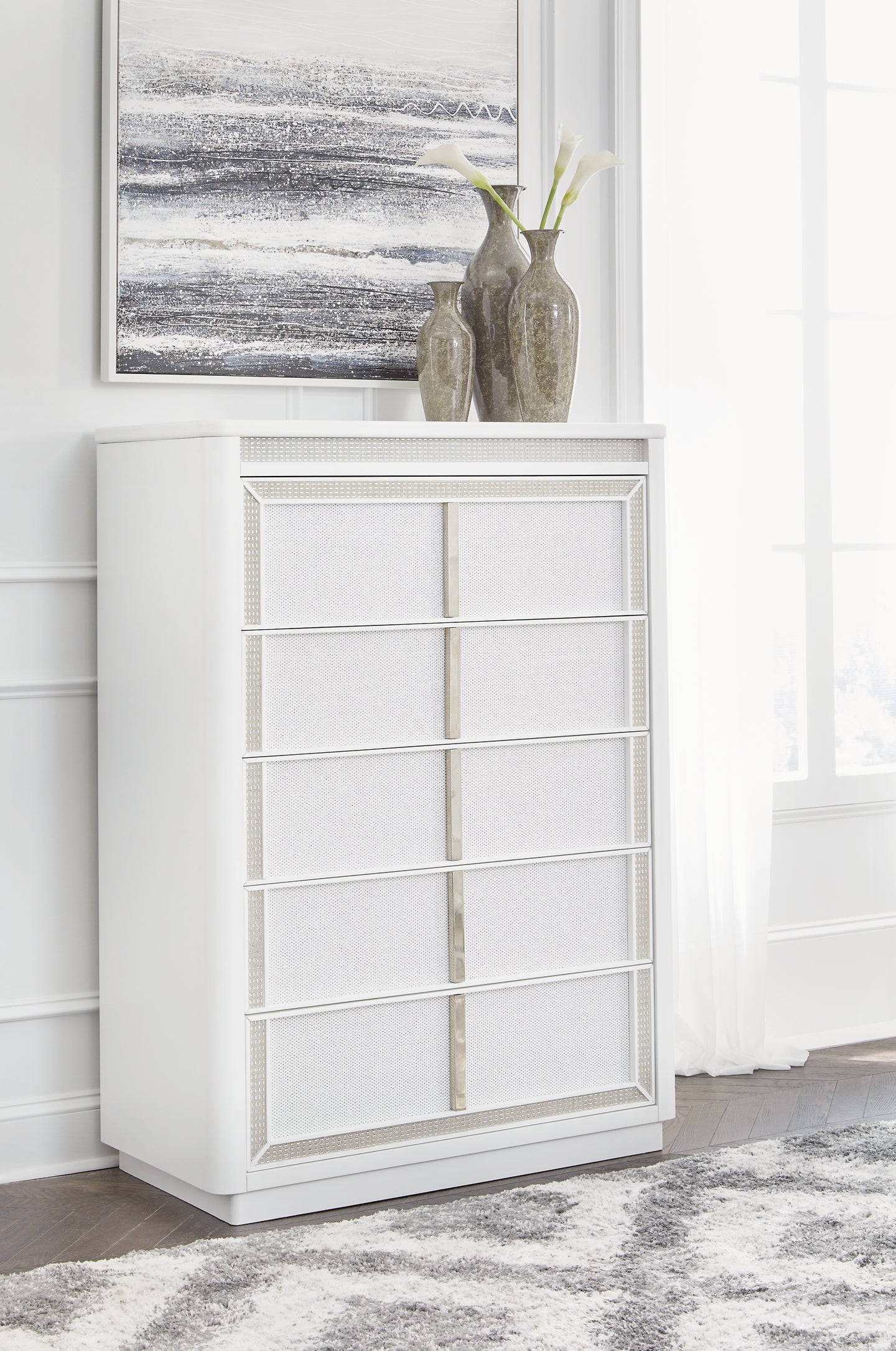 Chalanna Five Drawer Chest Signature Design by Ashley®