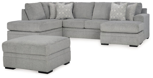 Casselbury 2-Piece Sectional with Ottoman Signature Design by Ashley®