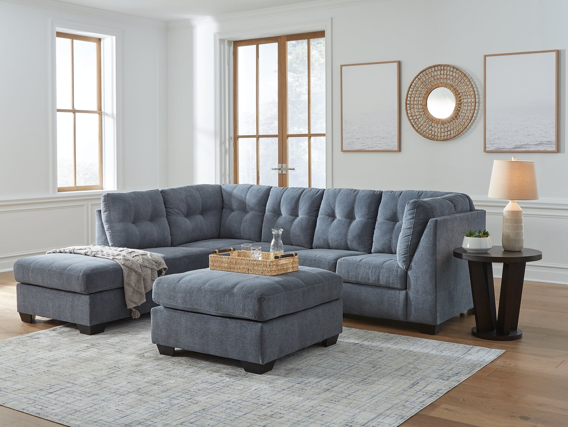 Marleton 2-Piece Sectional with Ottoman Signature Design by Ashley®