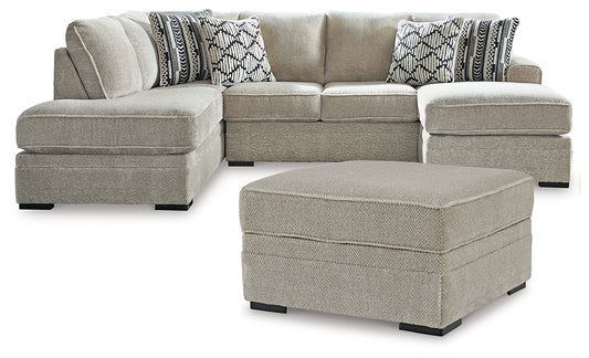 Calnita 2-Piece Sectional with Ottoman Benchcraft®