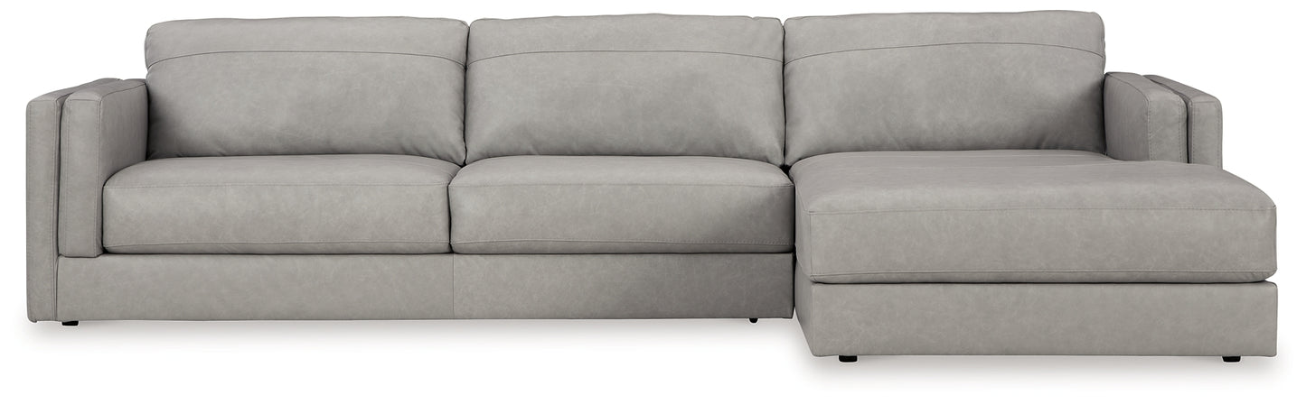 Amiata 2-Piece Sectional with Ottoman Signature Design by Ashley®