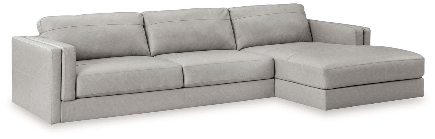 Amiata 2-Piece Sectional with Ottoman Signature Design by Ashley®