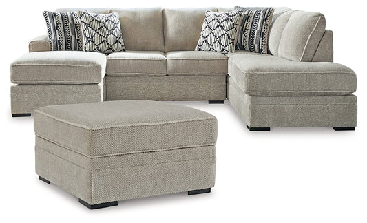 Calnita 2-Piece Sectional with Ottoman Benchcraft®