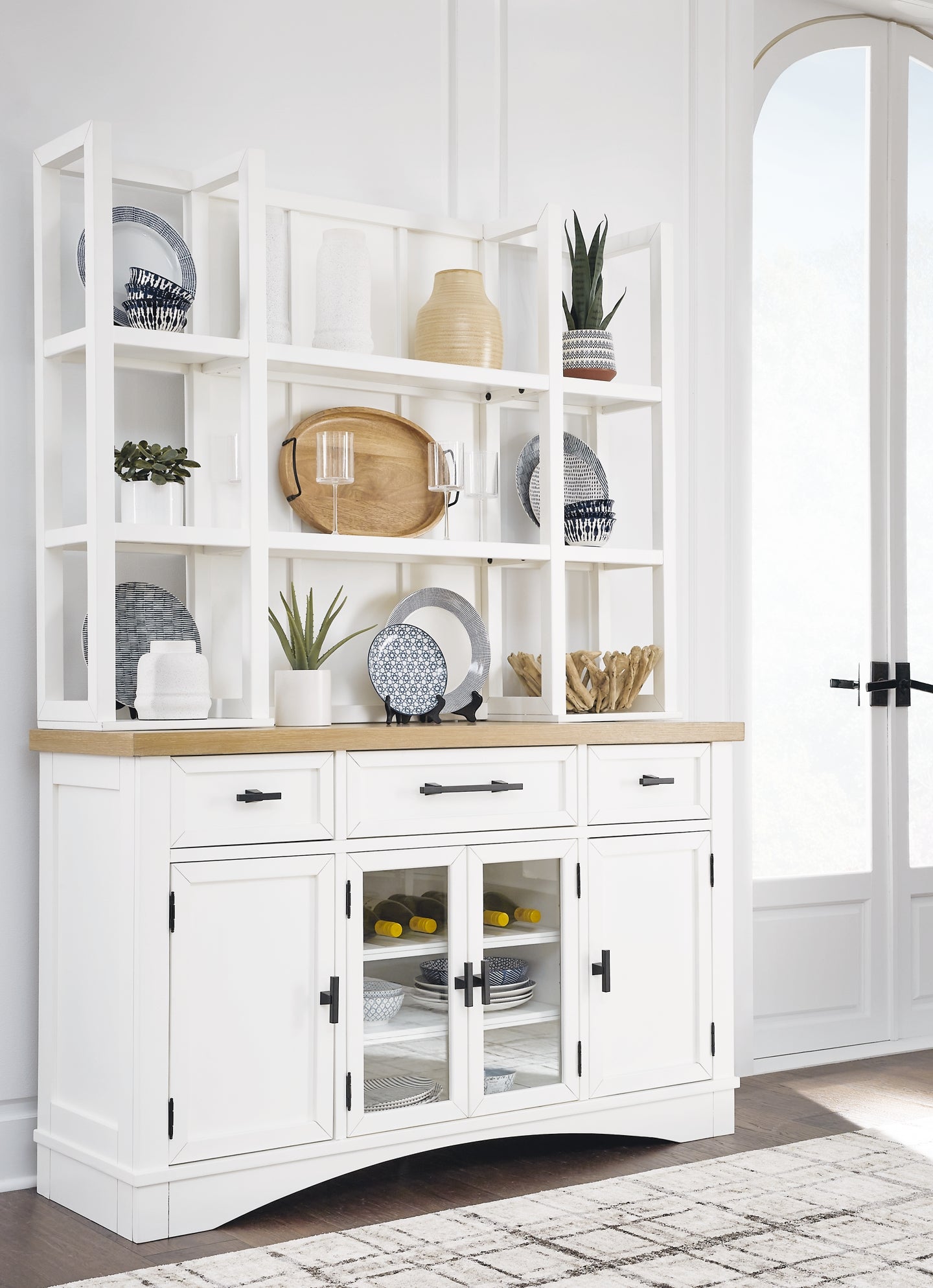 Ashbryn Dining Server and Hutch Signature Design by Ashley®