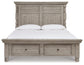Harrastone Queen Panel Bed with Dresser Millennium® by Ashley