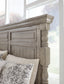 Harrastone California King Panel Bed with Dresser Millennium® by Ashley