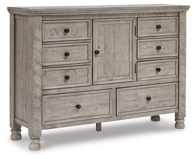 Harrastone King Panel Bed with Dresser Millennium® by Ashley