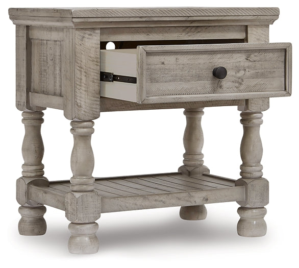 Harrastone California King Panel Bed with Mirrored Dresser, Chest and Nightstand Millennium® by Ashley