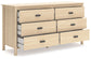 Cabinella Six Drawer Dresser Signature Design by Ashley®