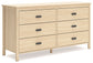 Cabinella Six Drawer Dresser Signature Design by Ashley®