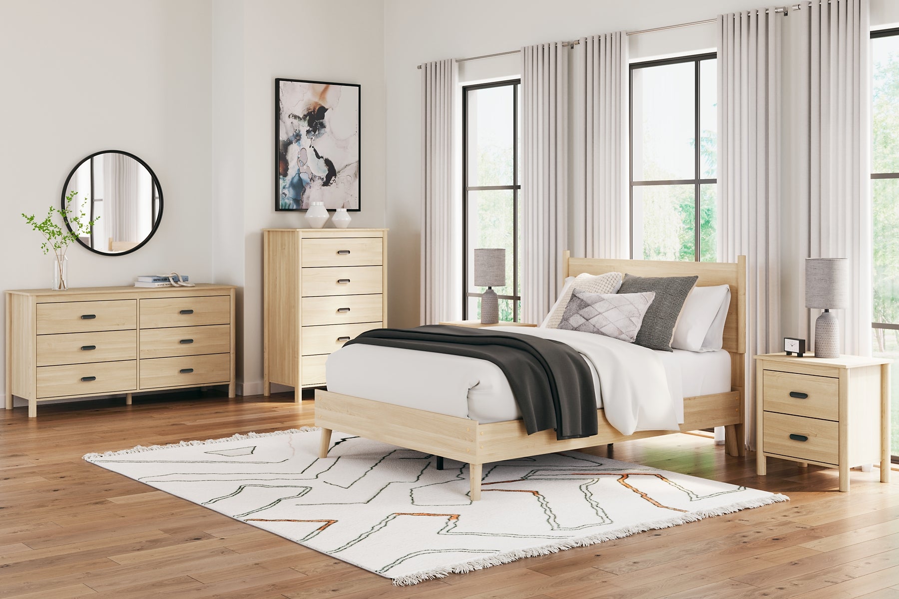 Cabinella Six Drawer Dresser Signature Design by Ashley®