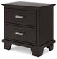 Covetown Two Drawer Night Stand Signature Design by Ashley®