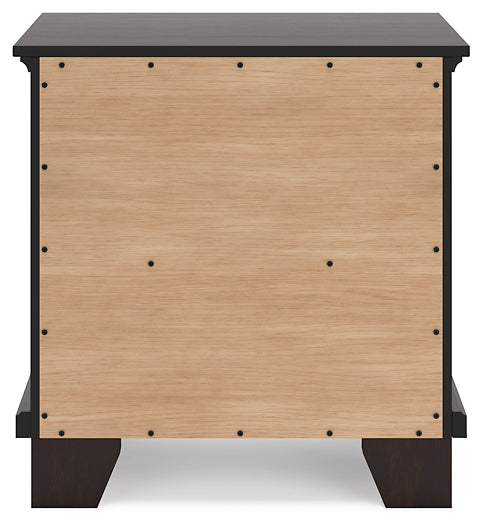 Covetown Two Drawer Night Stand Signature Design by Ashley®
