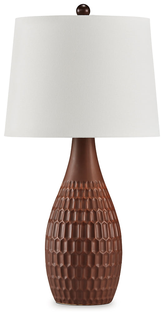 Cartford Ceramic Table Lamp (2/CN) Signature Design by Ashley®