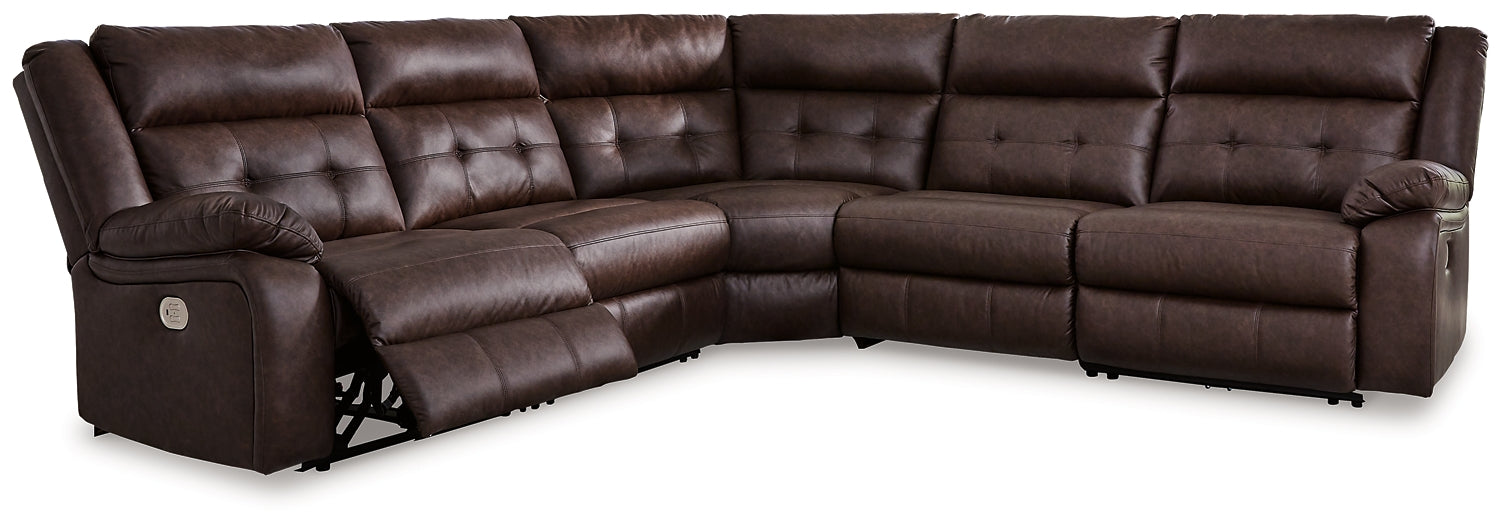 Punch Up 5-Piece Power Reclining Sectional Signature Design by Ashley®