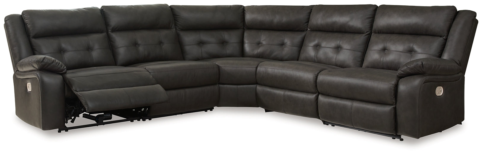 Mackie Pike 5-Piece Power Reclining Sectional Signature Design by Ashley®