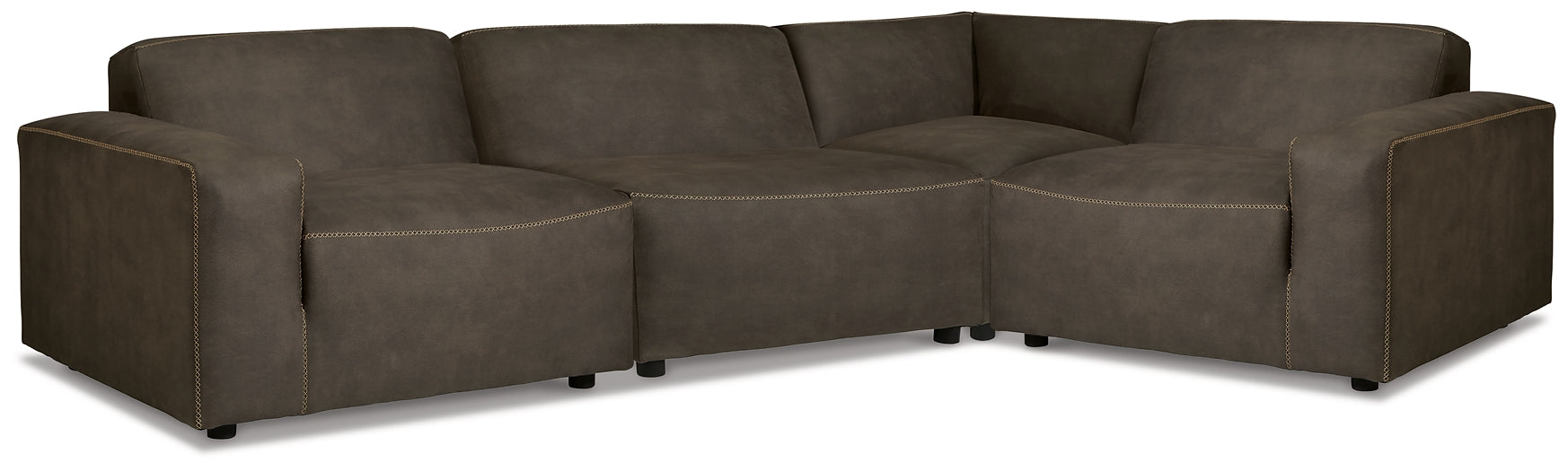 Allena 4-Piece Sectional with Ottoman Signature Design by Ashley®