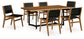 Fortmaine Dining Table and 6 Chairs Signature Design by Ashley®