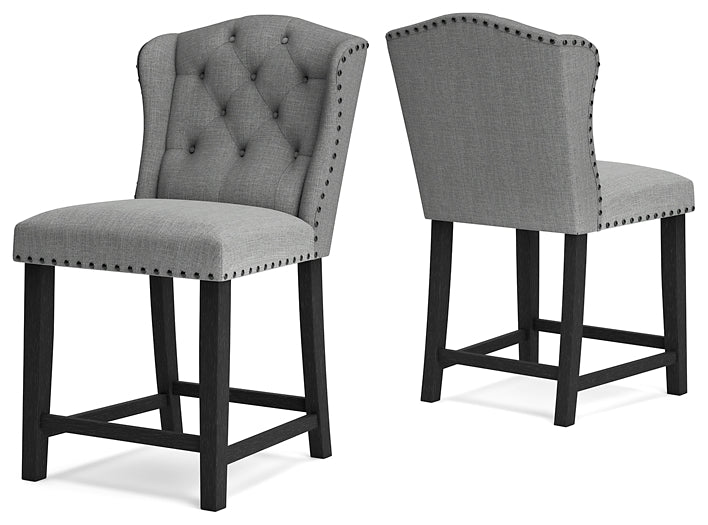 Jeanette Counter Height Bar Stool (Set of 2) Signature Design by Ashley®