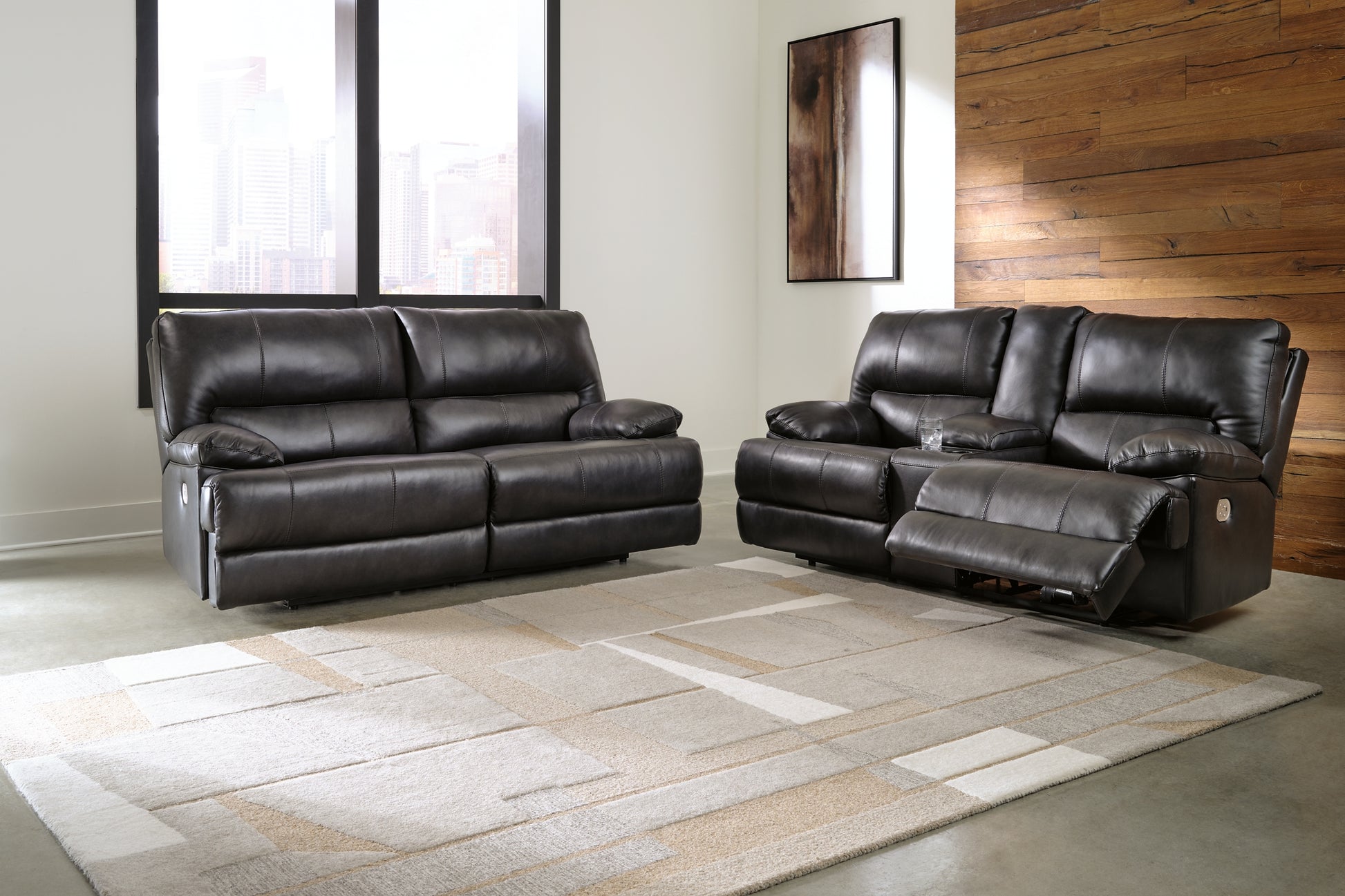 Mountainous Sofa, Loveseat and Recliner Signature Design by Ashley®