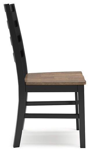 Wildenauer Dining Room Side Chair (2/CN) Signature Design by Ashley®