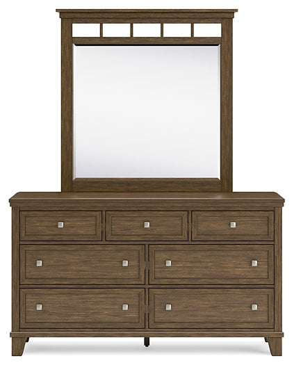 Shawbeck Dresser and Mirror Benchcraft®